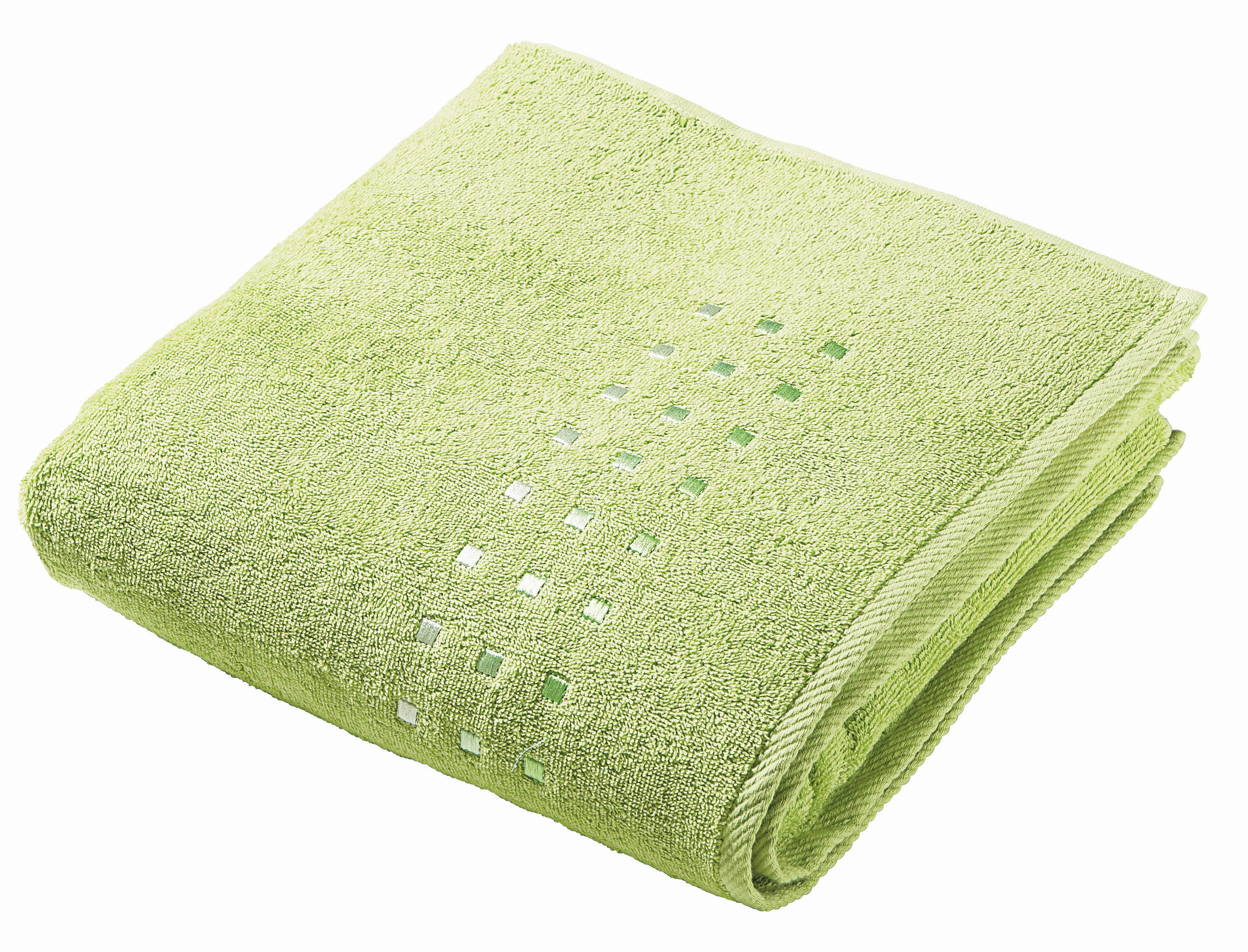 DUSCHTUCH 70/140 cm  - Grün, Konventionell, Textil (70/140cm) - Esposa
