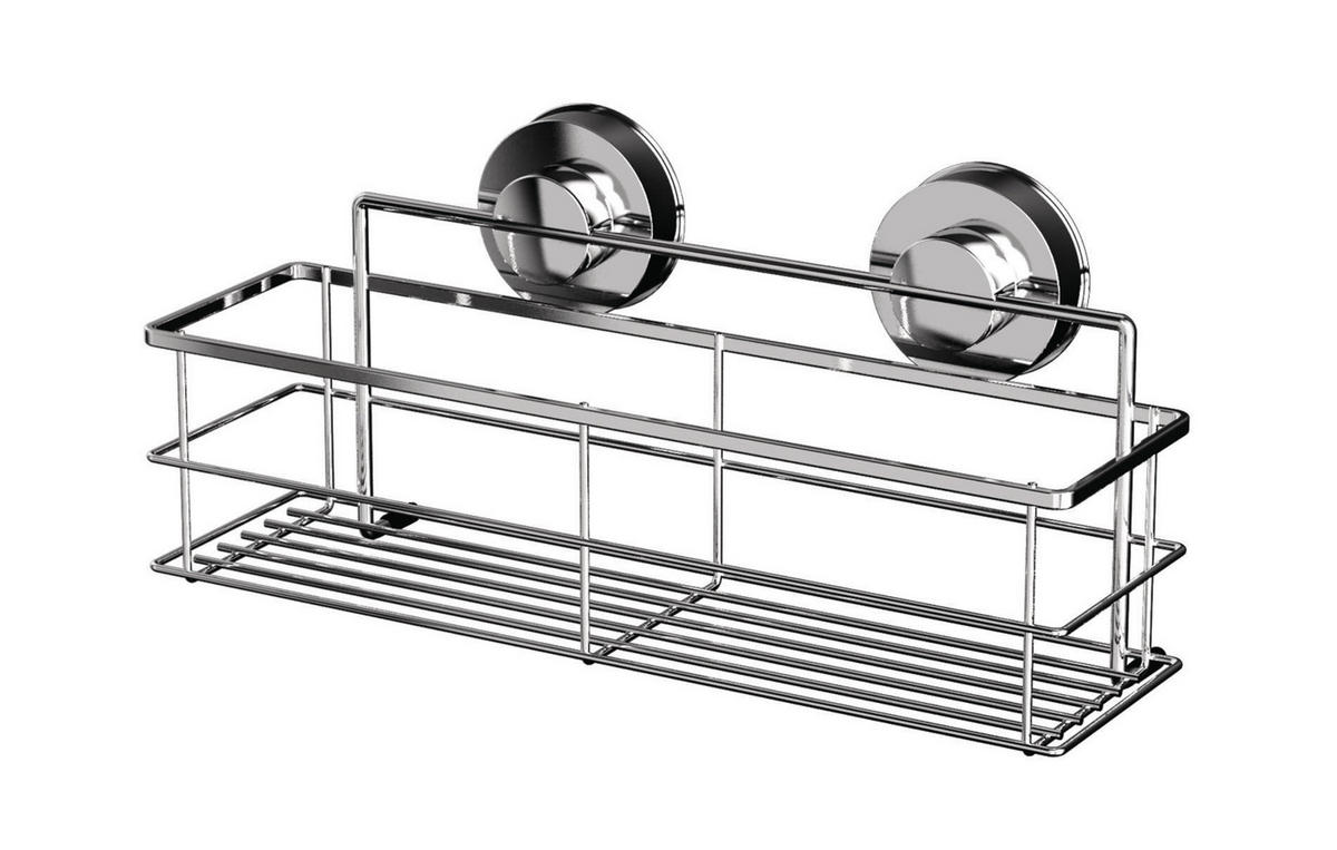 DUSCHABLAGE Metall, Kunststoff  - Chromfarben, Basics, Kunststoff/Metall (30,5/14,6/11,5cm) - Sadena