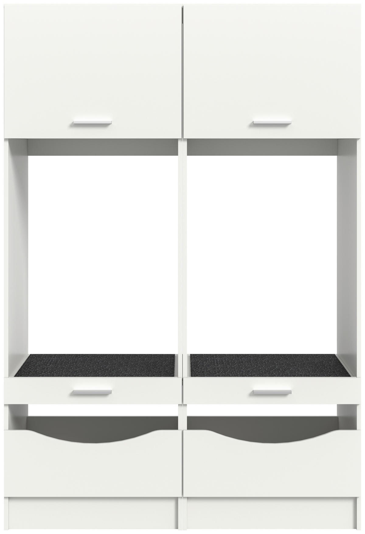 HAUSWIRTSCHAFTSRAUM 133/195/68 cm  in Weiß  - Weiß, Basics, Holzwerkstoff (133/195/68cm) - MID.YOU