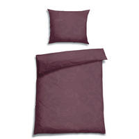 BETTWÄSCHE 2-teilig Flanell 140/200 cm  - Beere, Basics, Textil (140/200cm) - Florella