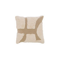ZIERKISSEN BALSAR 45/45 cm  - Sandfarben/Creme, LIFESTYLE, Textil (45/45cm) - Light & Living