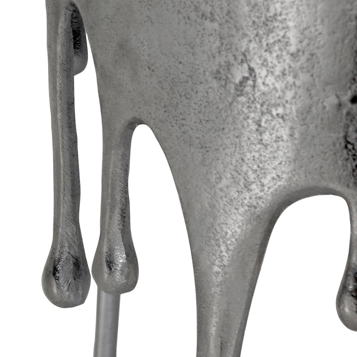 SIDOBORD i metall 43/43/56 cm  - silver, Modern, metall (43/43/56cm) - Ambia Home