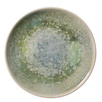 DESSZERTES TÁNYÉR 20,5 cm  - krémszínű/zöld, Design, kerámia (20,5cm) - Ritzenhoff Breker