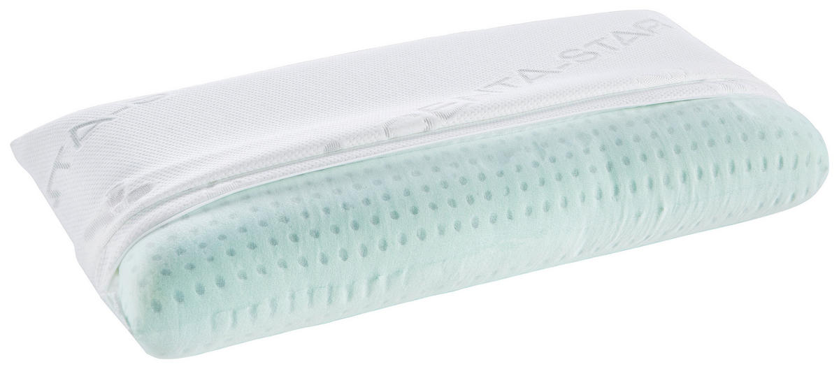 NACKENSTÜTZKISSEN  40/80 cm  - Weiß, Basics, Textil (40/80cm) - Centa-Star