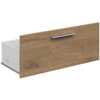 SCHUBKASTENEINSATZ 73,1/32,2/36,6 cm   - Weiss/Eichefarben, Konventionell, Holzwerkstoff (73,1/32,2/36,6cm) - Voleo