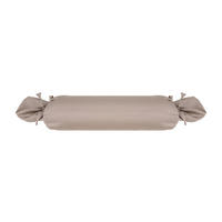 NACKENROLLENBEZUG 40/15 cm  - Taupe, Basics, Textil (40/15cm) - Novel