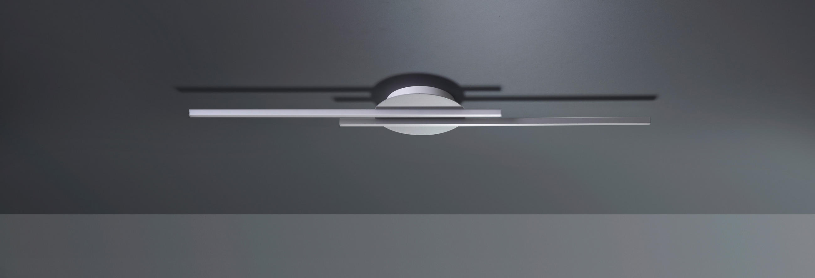 LED-DECKENLEUCHTE Dual  Smart 120/24/5,5 cm   - Design, Metall (120/24/5,5cm) - BOPP