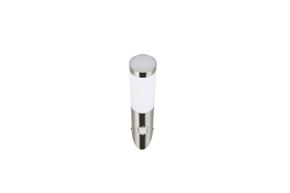 AUSSENWANDLEUCHTE Trioto 7.5/39/17 cm  - Weiß/Nickelfarben, KONVENTIONELL, Kunststoff/Metall (7.5/39/17cm) - Trio Leuchten