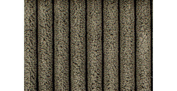 SCHLAFSOFA  mit Liegefunktion, Schlafen auf Sitzhöhe Cord Olivgrün  - Schwarz/Olivgrün, KONVENTIONELL, Holz/Textil (196/96/103cm) - Carryhome