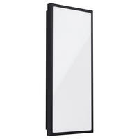 AUSSENWANDLEUCHTE - Weiss/Schwarz, Basics, Kunststoff/Metall (25/6,5/57cm) - Eglo