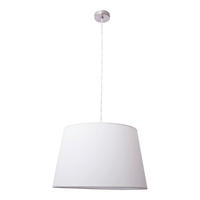 PENDELLEUCHTE Bologna 45/128 cm   - Beige, Basics, Kunststoff/Textil (45/128cm) - Näve