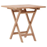 GARTENTISCH 70/70/75 cm  - Teakfarben, KONVENTIONELL, Holz (70/70/75cm) - Gardenson