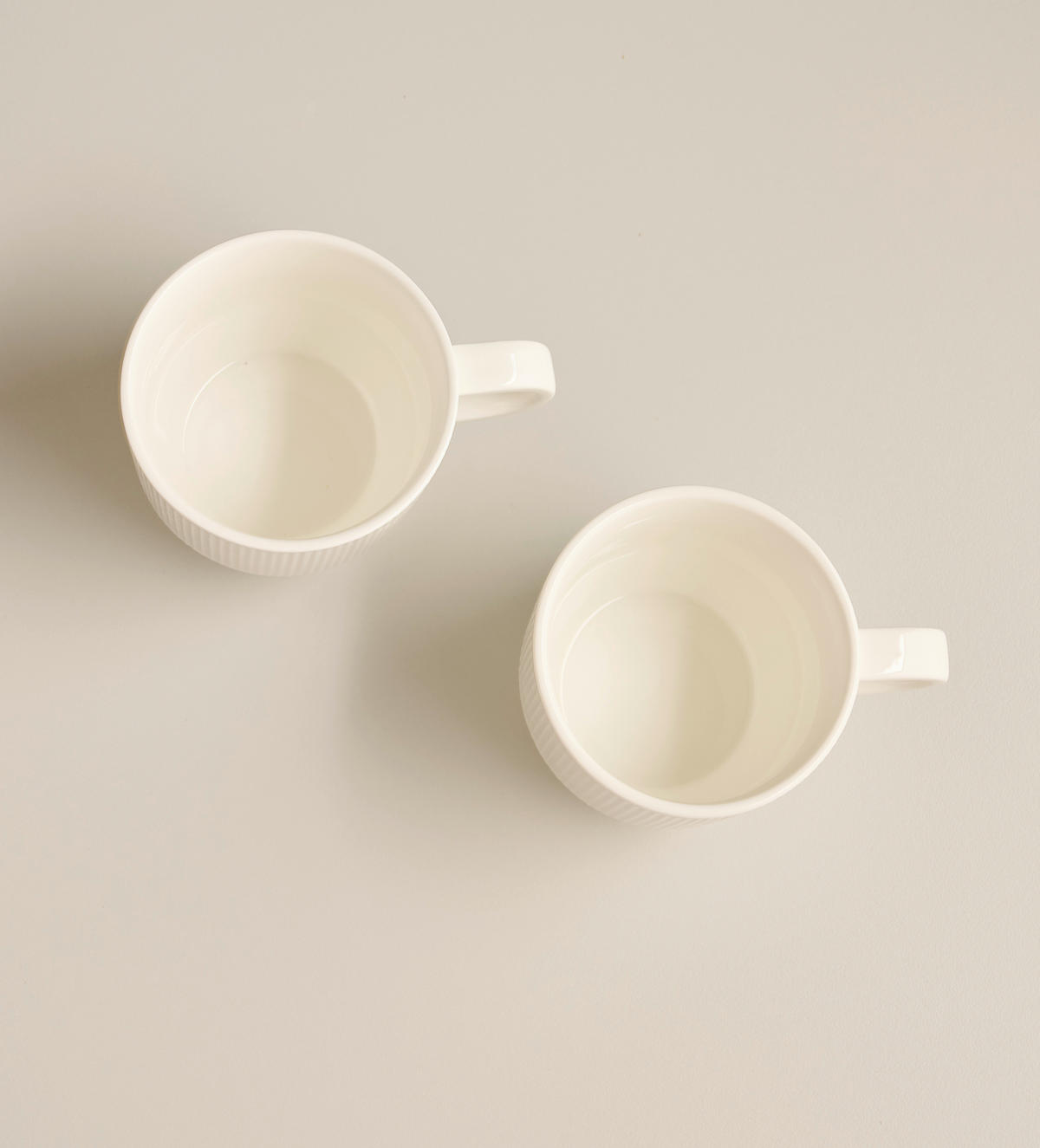 KÁVÉSBÖGREKÉSZLET  - fehér, Design, kerámia (10,2/8,6cm) - Dieter Knoll