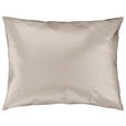BETTWÄSCHE 2-teilig TANJA Satin 150/210 cm  - Beige, Basics, Textil (150/210cm) - Novel