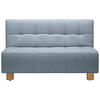 SCHLAFSOFA Hellblau  - Naturfarben/Hellblau, Design, Holz/Textil (145/92/102cm) - Novel