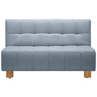 SCHLAFSOFA Hellblau  - Naturfarben/Hellblau, Design, Holz/Textil (145/92/102cm) - Novel