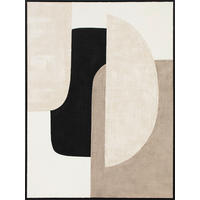LEINWANDBILD 120/90/4,5 cm  - Beige/Schwarz, Basics, Holz (120/90/4,5cm)