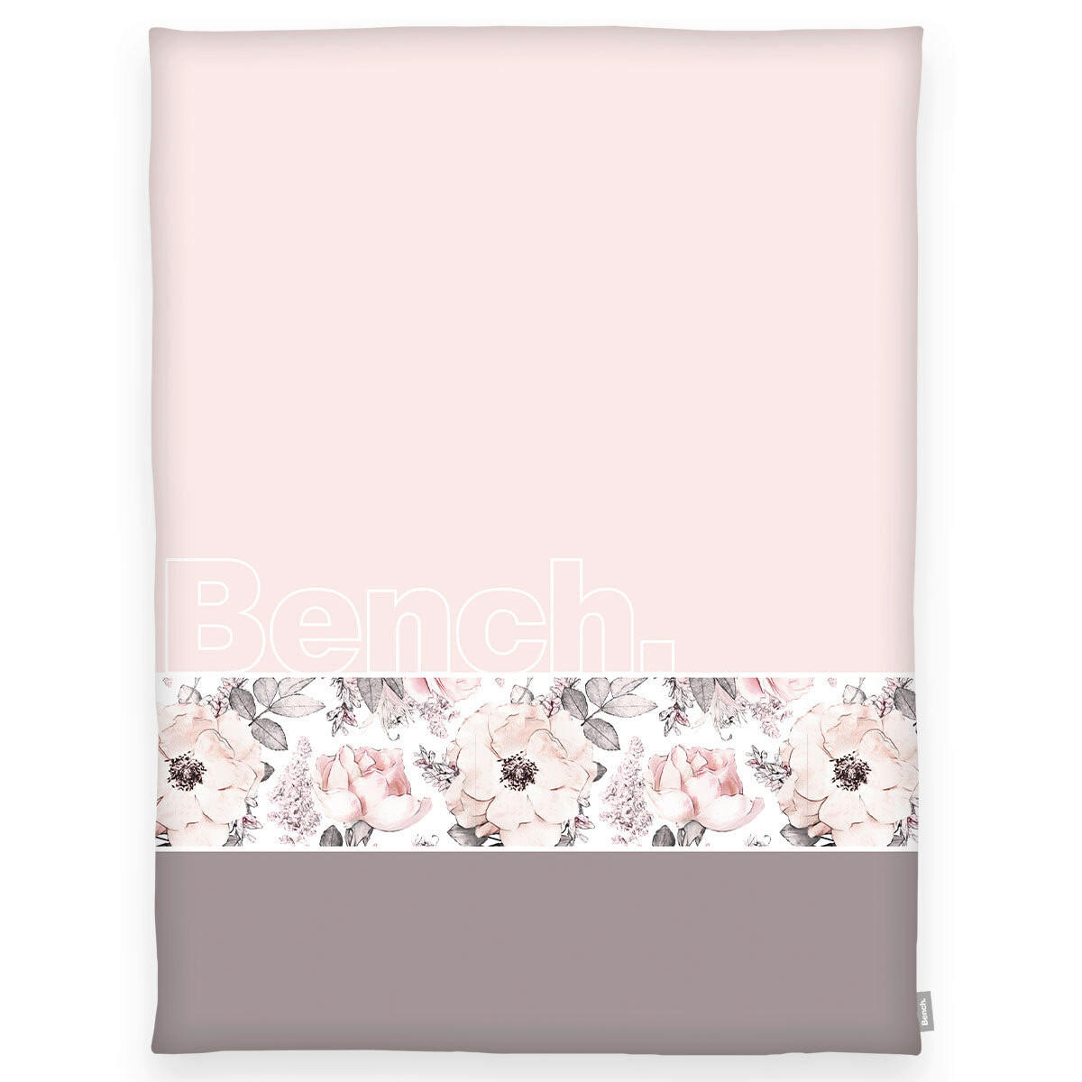 WOHNDECKE 150/200 cm  - Rosa/Grau, KONVENTIONELL, Textil (150/200cm) - Bench