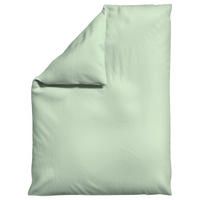 BETTDECKENBEZUG WOVEN SATIN Makosatin 155/220 cm  - Hellgrün, Basics, Textil (155/220cm) - Schlafgut