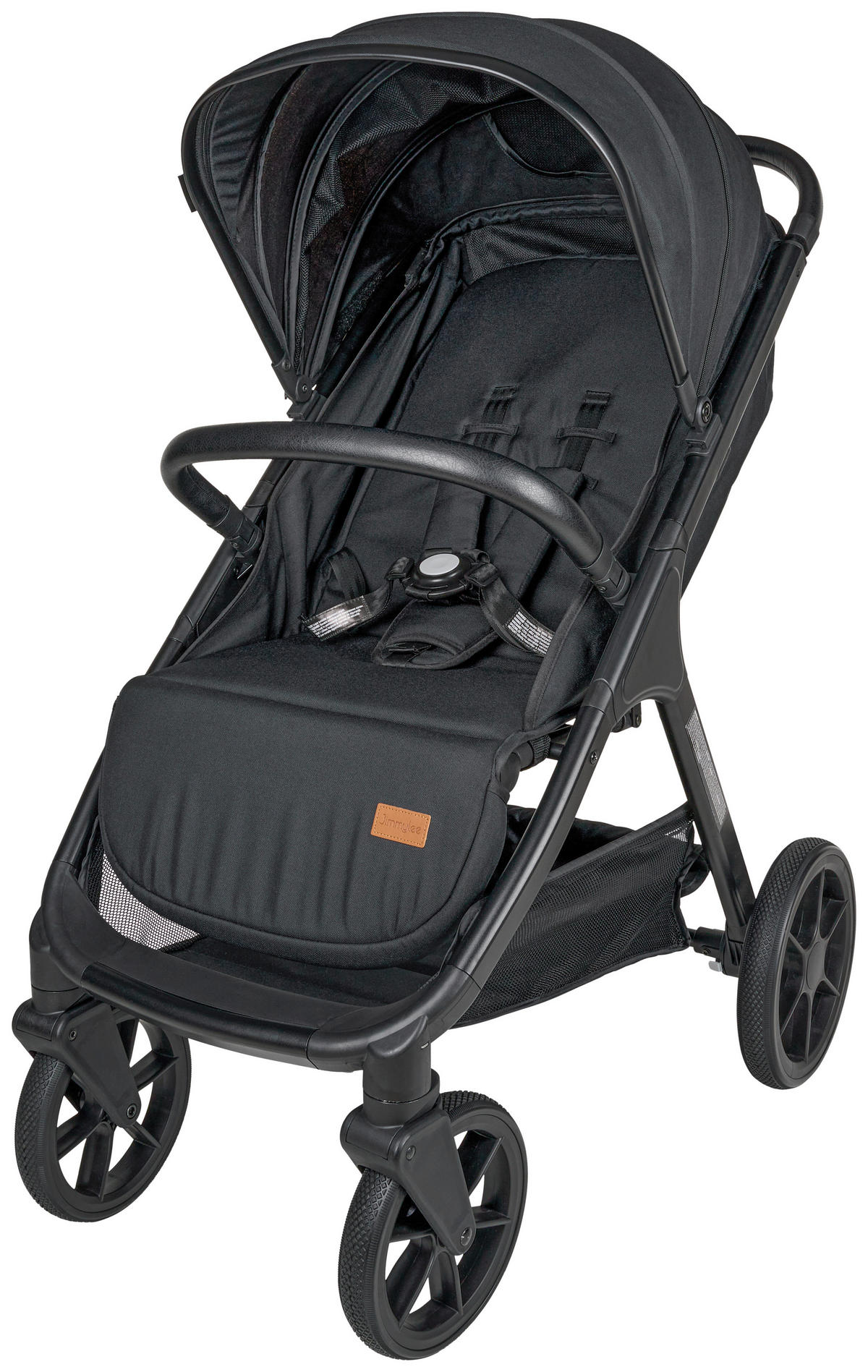 BUGGY  - Schwarz, Basics, Kunststoff/Textil (94/58,5/106cm) - Jimmylee