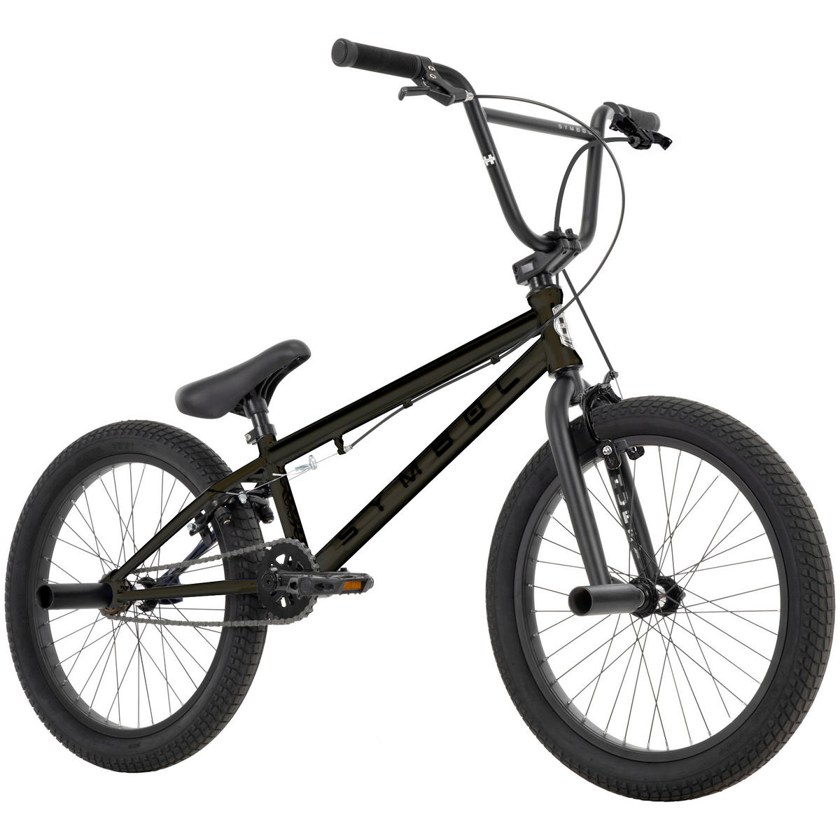 BMX 20 Zoll  - Dunkelgrau, Basics, Metall (72,5/96/144cm)