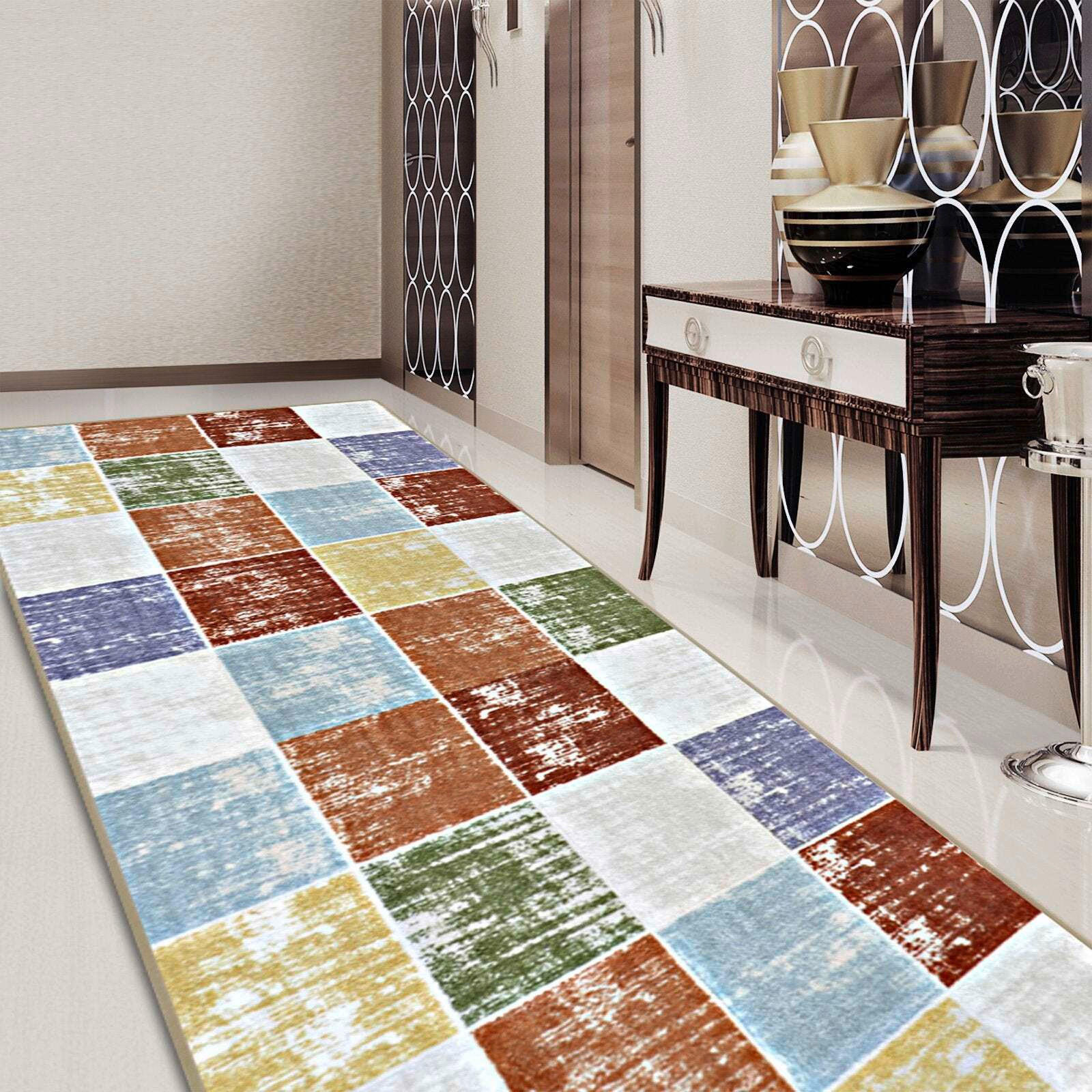 LÄUFER 80/150 cm Capera Multicolor  - Multicolor, Design, Kunststoff/Textil (80/150cm)