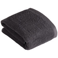 BADETUCH High Line Graphitfarben 100/150 cm  - Graphitfarben, Basics, Textil (100/150cm) - Vossen