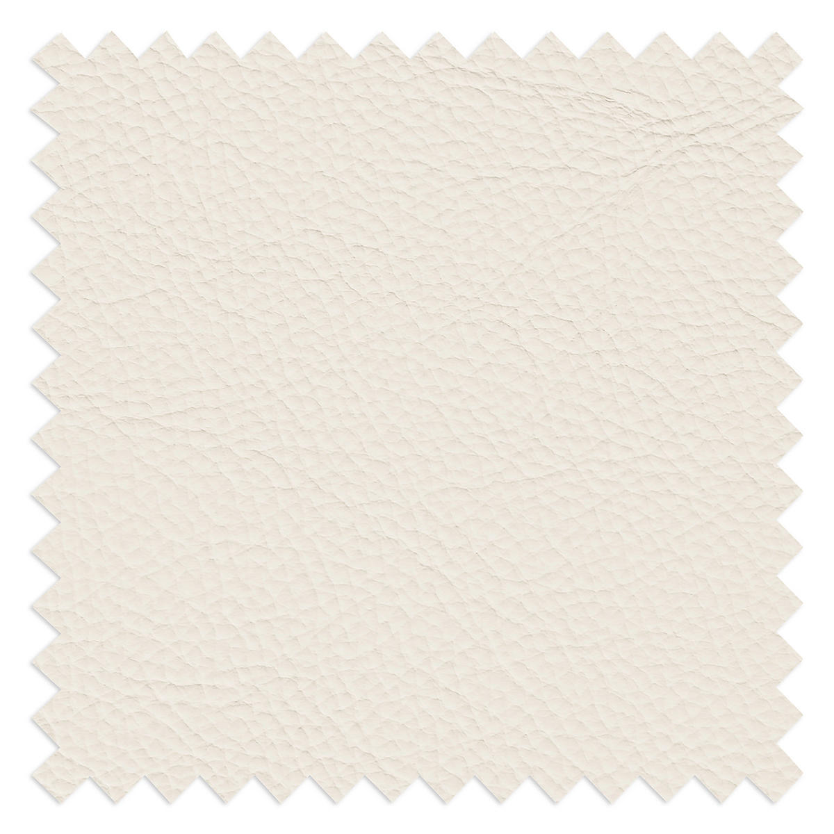 2-SITZER-SOFA Weiß Echtleder  - Chromfarben/Weiß, Design, Leder/Metall (185/92/99cm) - Livetastic