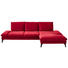 WOHNLANDSCHAFT in Textil Rot - Rot/Schwarz, Design, Textil/Metall (338/176cm) - Voleo WOHNLANDSCHAFT in Textil Rot - Rot/Schwarz, Design, Textil/Metall (338/176cm) - Voleo