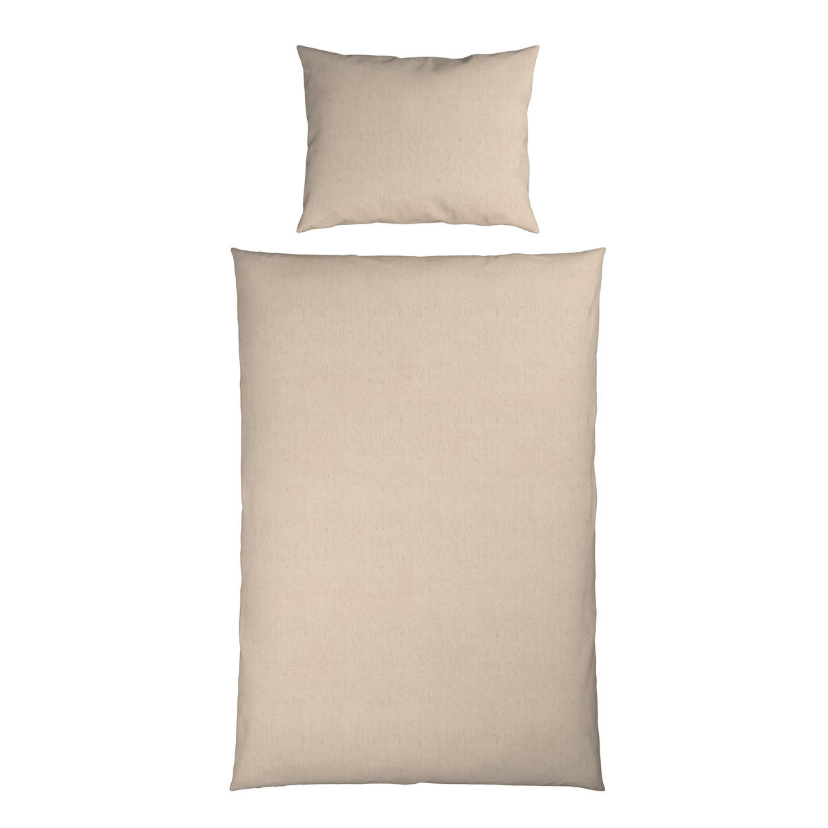 POSTELJNINA 140/200 cm flanela bež  - bež, Konvencionalno, tekstil (140/200cm) - Esposa