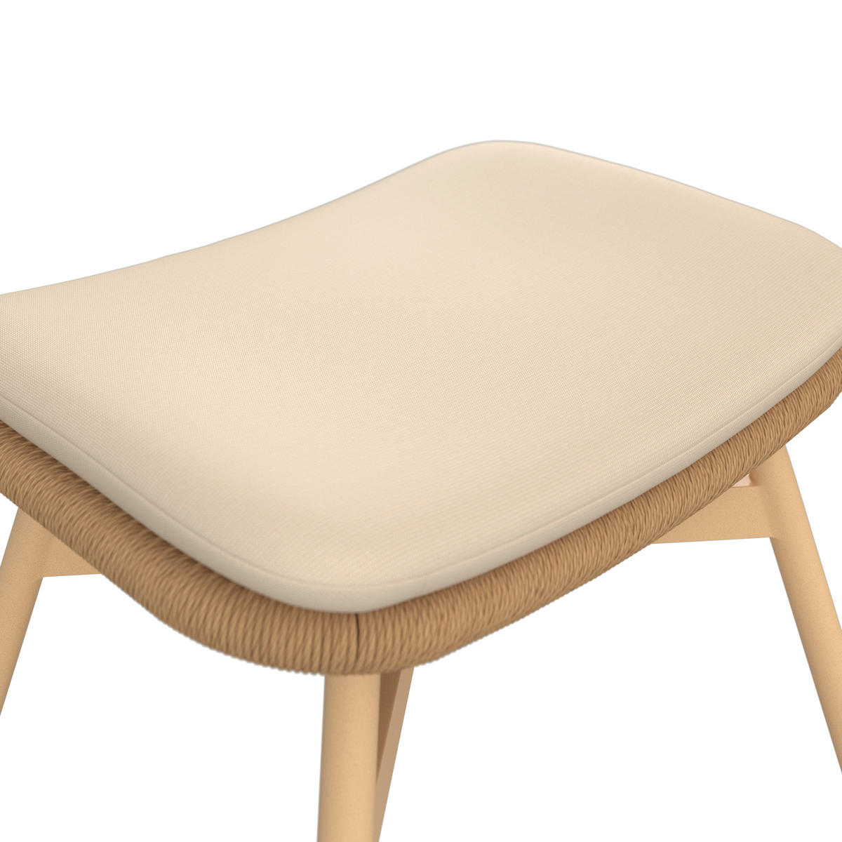 SONNENINSEL 84/71/141/38/114/50 cm Eisen  - Beige/Naturfarben, MODERN, Kunststoff/Textil (84/71/141/38/114/50cm) - Ambia Garden