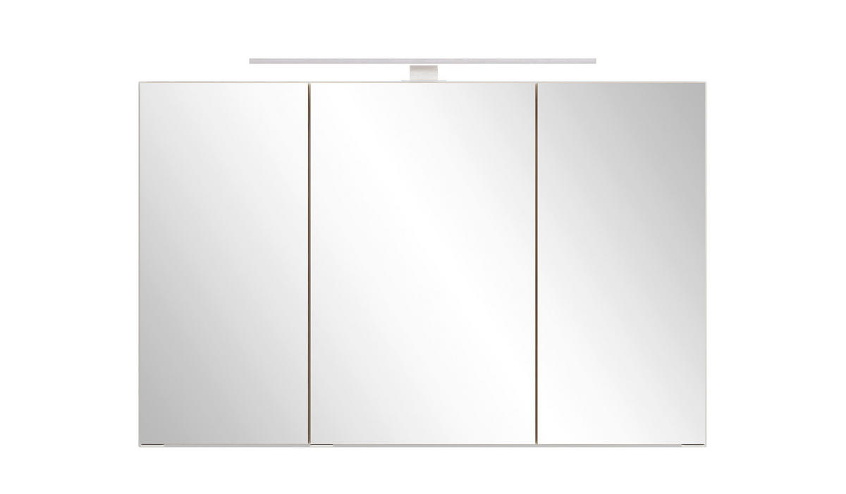 BADEZIMMER 2-teilig  in  - Wildeiche/Weiß, Trend, Glas/Holzwerkstoff (100/200/47cm) - Held