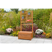 SICHTSCHUTZ - Akaziefarben, KONVENTIONELL, Holz (80/170/45cm) - Gardenson