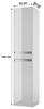 HOCHSCHRANK 35/160/30 cm  - Alufarben/Weiß, Basics, Holzwerkstoff/Metall (35/160/30cm) - MID.YOU