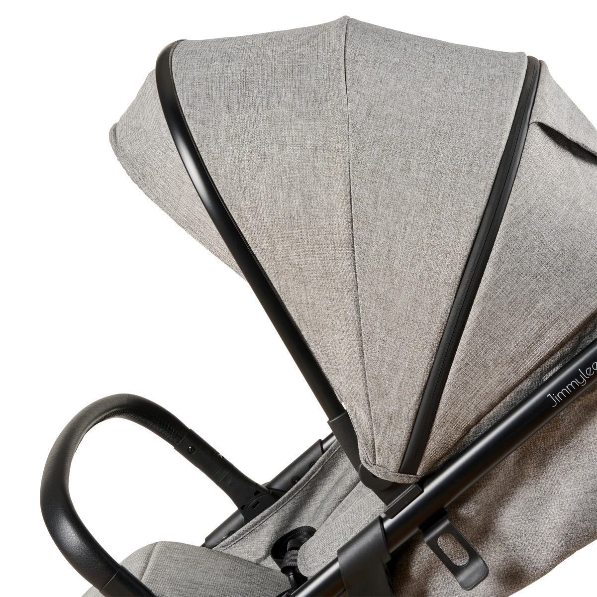 BUGGY  - Schwarz/Grau, Trend, Kunststoff/Textil (55/56/107cm) - Jimmylee