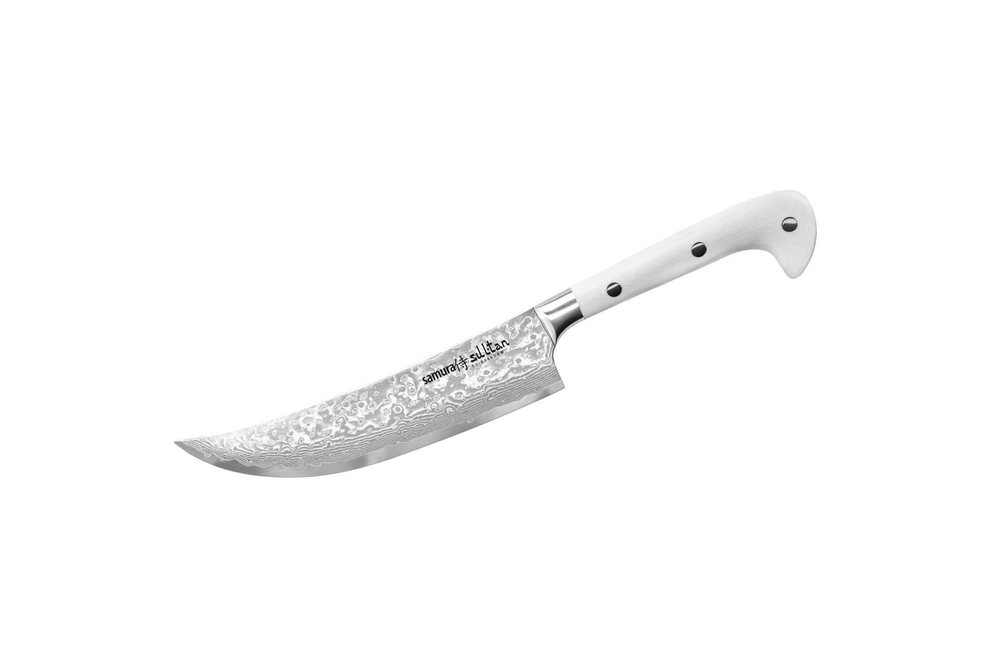 KUVARSKI NOŽ  SULTAN 28,3/4,5/2,1 cm           čelik - bela/srebrna, Osnovno, metal/pločasti materijal (28,3/4,5/2,1cm) - Samura