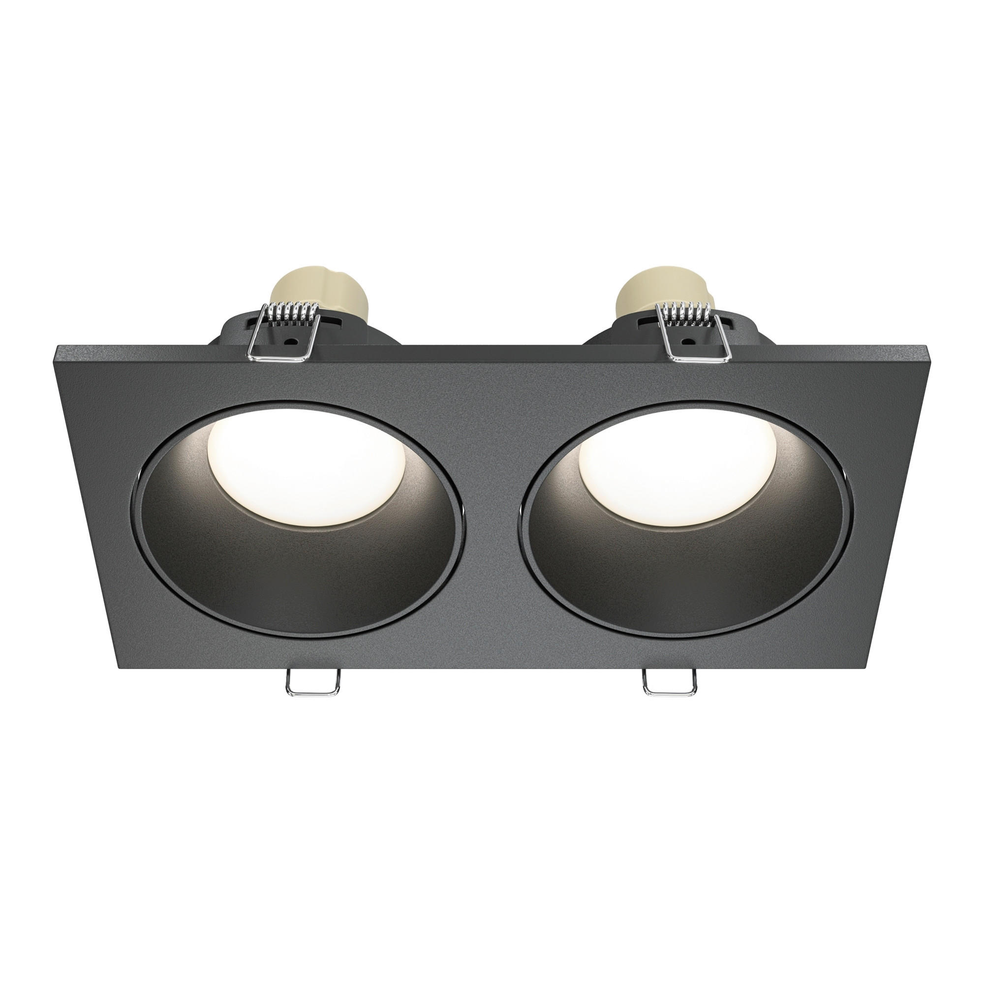 DECKENLEUCHTE Downlight 17/9/3,6 cm  - Schwarz, Trend, Metall (17/9/3,6cm) - MAYTONI