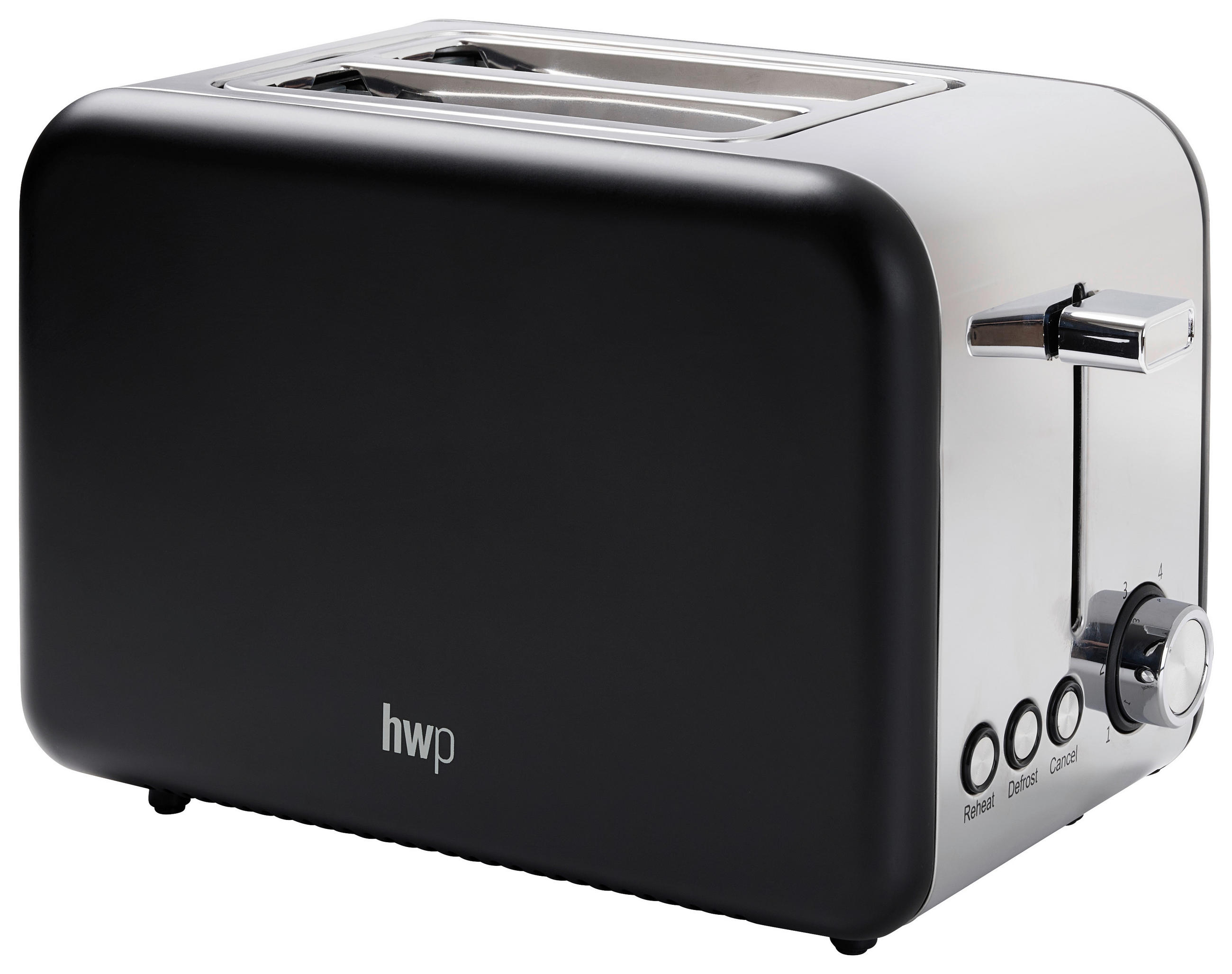 TOASTER  - Schwarz, Basics, Kunststoff/Metall (28,5/16/18,5cm) - Homeware Profession.