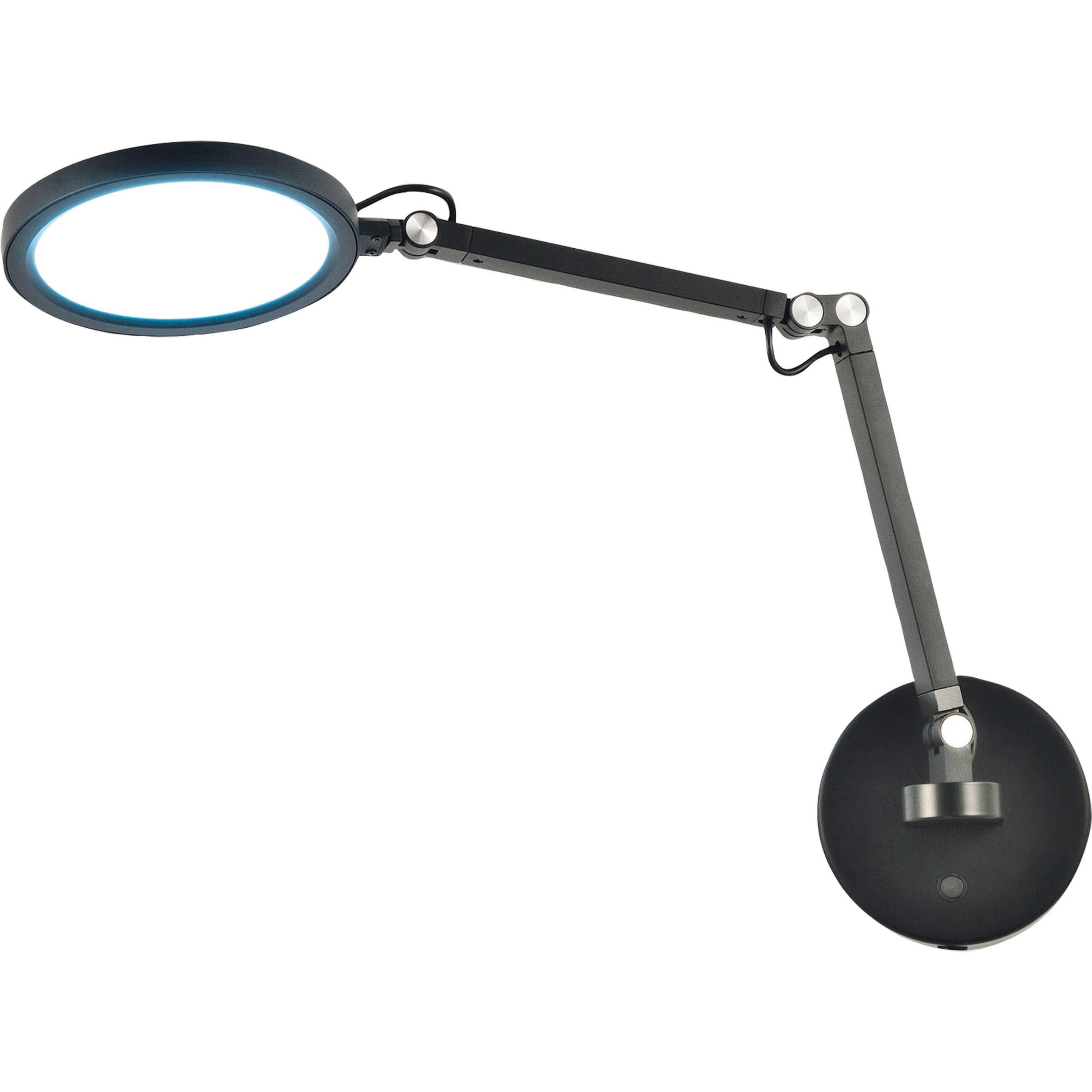 LED-WANDLEUCHTE Regina 12/max 45/max 64 cm  - Schwarz, Design, Metall (12/max 45/max 64cm)