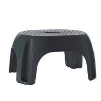 BADHOCKER Kunststoff  - Grau, Basics, Kunststoff (39/22/24cm)
