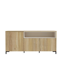 KOMODA   172,8/78,3/41,5 cm   prirodne boje, boje pijeska  - prirodne boje/boje pijeska, Moderno, drvni materijal/plastika (172,8/78,3/41,5cm)