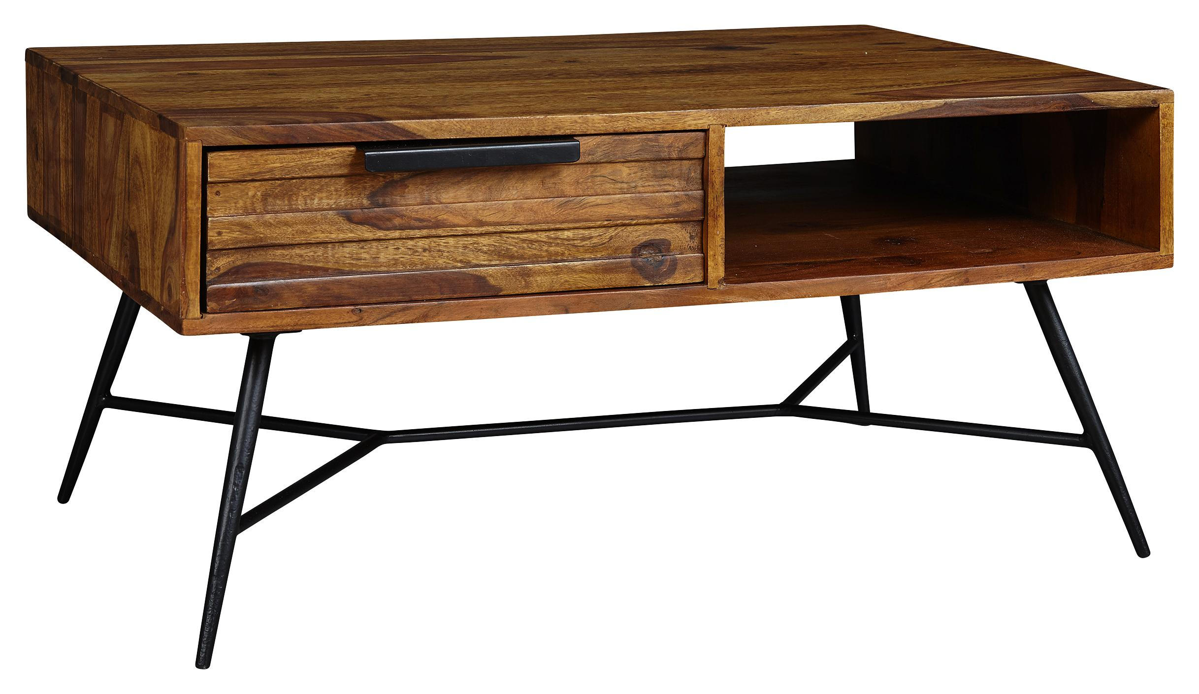 Couchtisch in Holz 87/55/41 cm