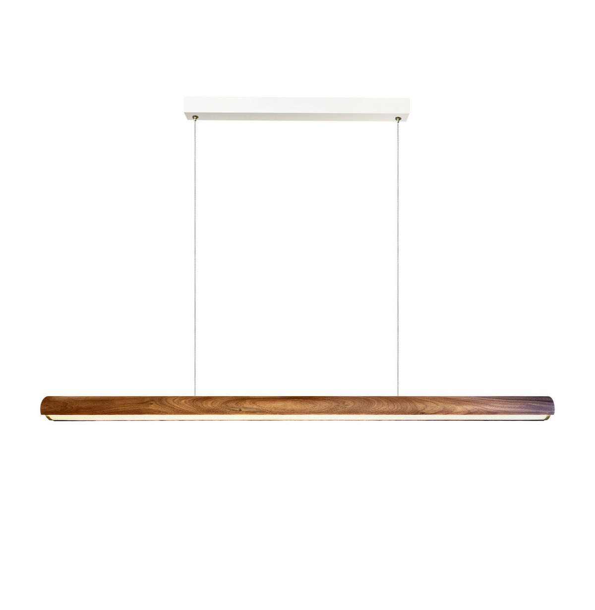 HÄNGELEUCHTE Akeno 115/6/6 cm  - Braun, Design, Holz (115/6/6cm) - Nordlux