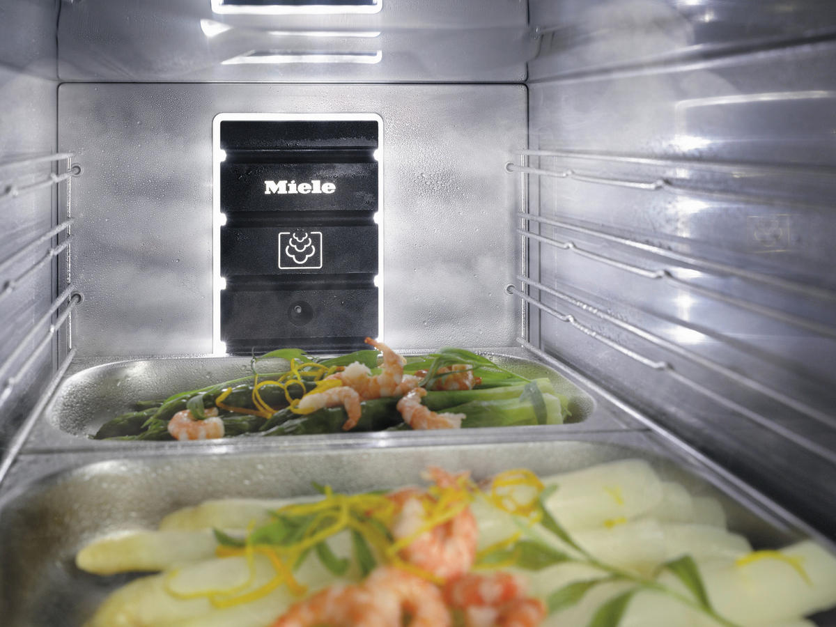 EINBAUBACKOFEN H 7364 BP  - Edelstahlfarben, Basics, Glas/Metall (59,5/59,6/56,9cm) - Miele