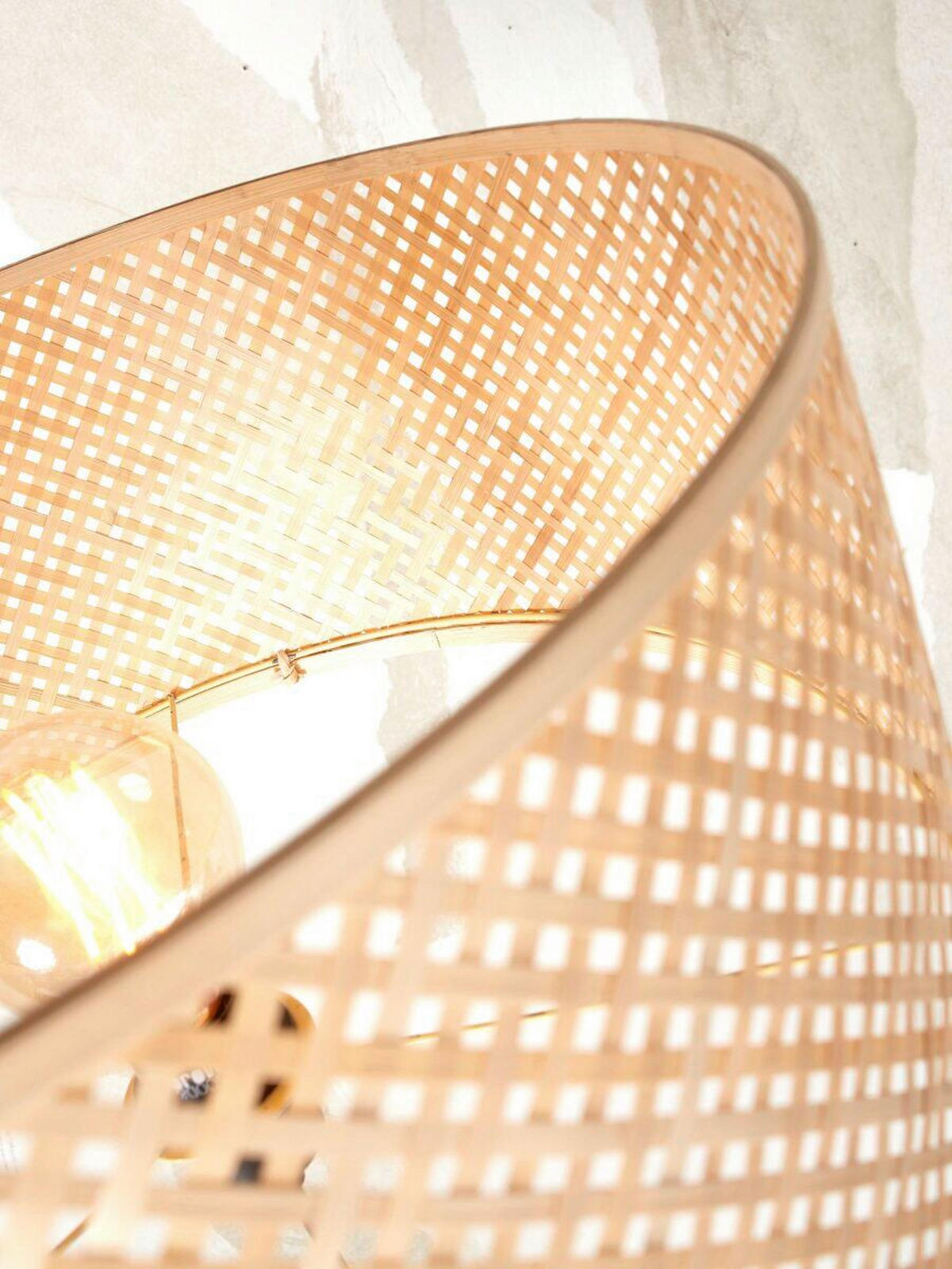STOJACÍ LAMPA, 58/32/150 cm - přírodní barvy, Trend (58/32/150cm) - Good & Mojo