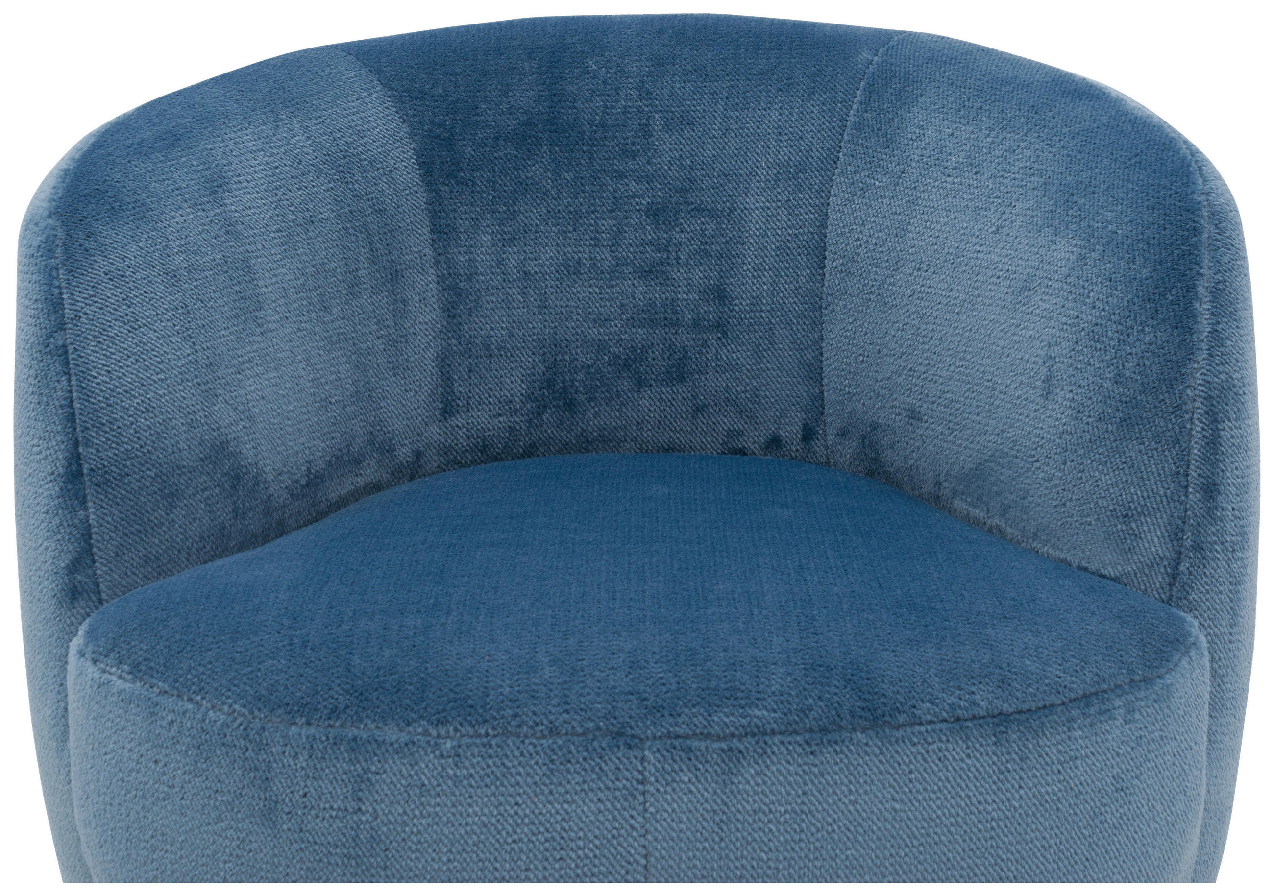 SESSEL Webstoff Blau    - Blau/Schwarz, Design, Holz/Textil (72/72/76cm) - LOOKS by W.Joop
