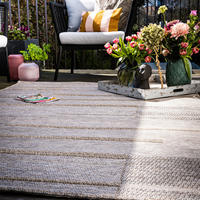 FLACHWEBETEPPICH 240/340 cm My Oslo Taupe  - Taupe, Design, Textil (240/340cm) - Obsession