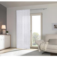 FERTIGVORHANG  transparent  135/245 cm   - Weiß, KONVENTIONELL, Textil (135/245cm) - Esposa