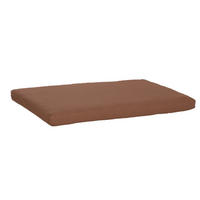 LOUNGEKISSEN in Braun Uni  - Braun, Basics, Textil (120/80/8cm) - Gardenson