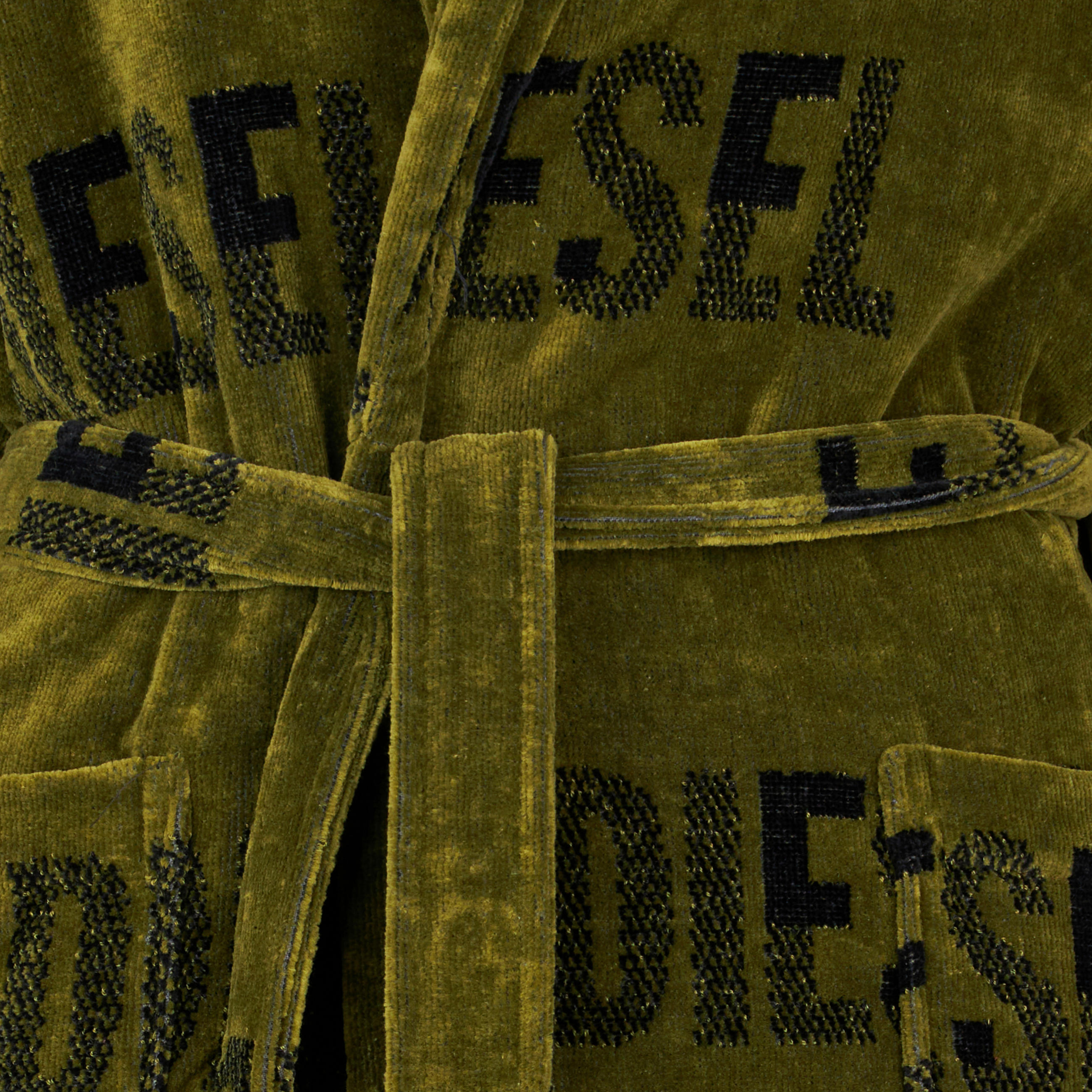 BADEMANTEL L/XL Unisex  - Grün, Basics, Textil (L/XLnull) - Diesel